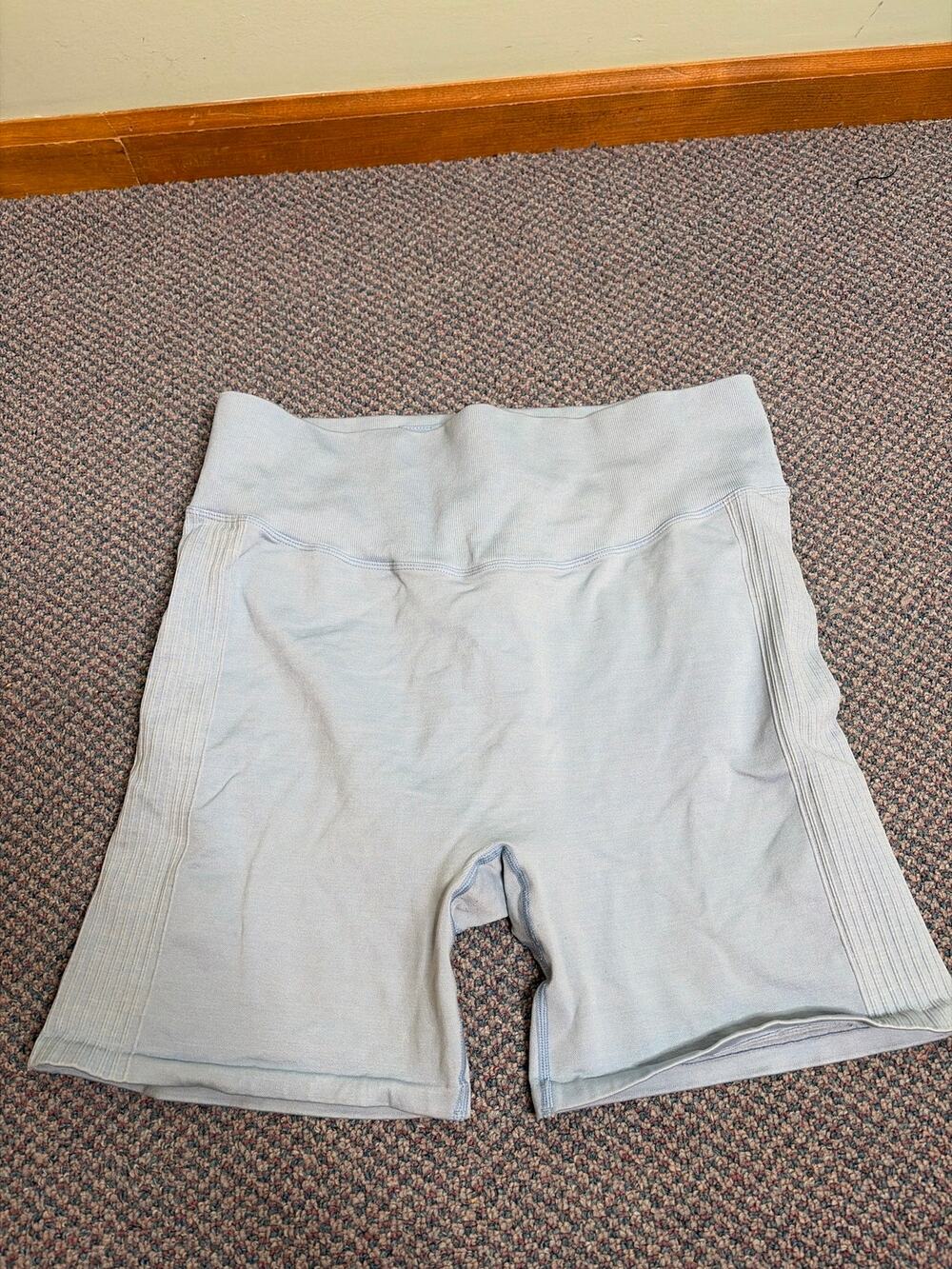 PINK light blue womens bike short xxl